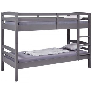 Patrová postel 90x200cm howard - šedá