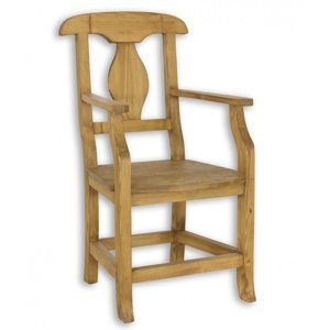 Židle s opěrkami sil 11 selská - k01 světlá borovice