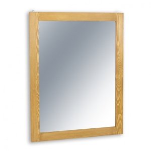 Rustikální zrcadlo selské cos 02 - k13 bělená borovice