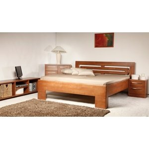 Masivní postel s úložným prostorem varezza 2 - 160/180 x 200cm - 180 x