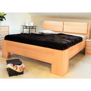 Masivní postel s úložným prostorem manhattan 2 -160/180 x 200cm - 160