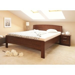 Masivní postel s úložným prostorem evita 4 - 160/180 x 200cm - 180 x