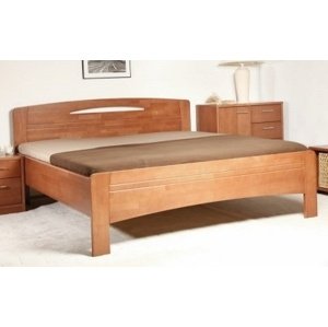 Masivní postel s úložným prostorem evita 3 - 160/180 x 200cm - 180 x