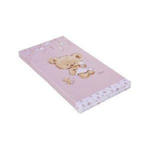 Dětská matrace do postýlky scarlett grisi 60x120cm - růžová