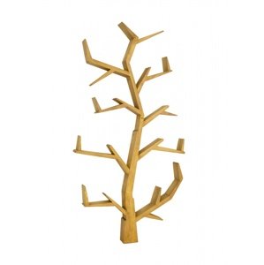 Police ve tvaru stromu cos 25 - k15 hnědá borovice